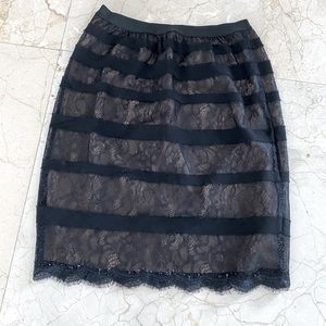 BCBG MaxAzria Lace Skirt Size XXS